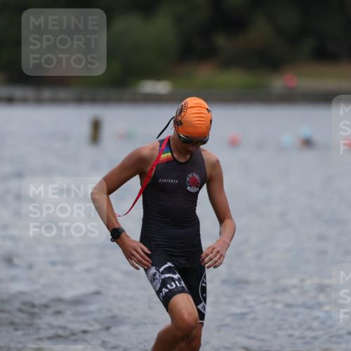 14.09.2025 - Stadtparktriathlon Michael Strokosch http://msf.ph/oto/8876422 14.09.2025 13:17:23 Schwimmen 1564, 1574, 1612, 1614 meine-sportfotos.de