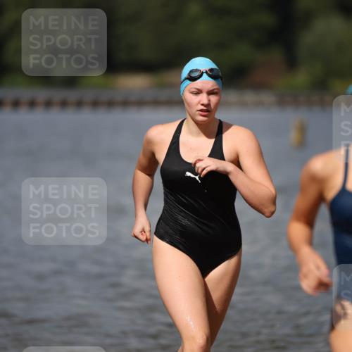 14.09.2025 - Stadtparktriathlon Michael Strokosch http://msf.ph/oto/8876806 14.09.2025 13:20:19 Schwimmen 1573, 1582, 1591 meine-sportfotos.de