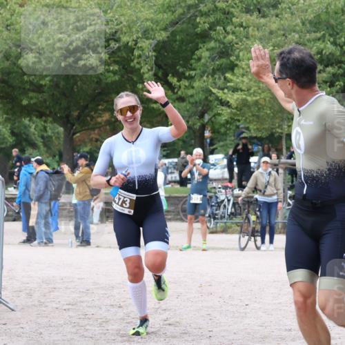 14.09.2025 - Stadtparktriathlon Strokosch-Dieckow http://msf.ph/oto/8883387 14.09.2025 10:07:41 Ziel 338, 473 meine-sportfotos.de