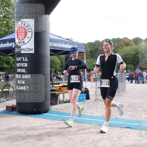 14.09.2025 - Stadtparktriathlon Strokosch-Dieckow http://msf.ph/oto/8887127 14.09.2025 11:33:59 Ziel 687, 704 meine-sportfotos.de