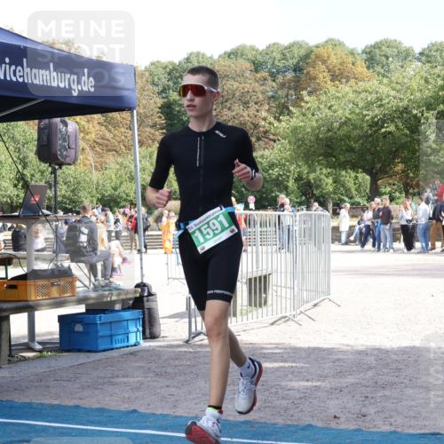 14.09.2025 - Stadtparktriathlon Strokosch-Dieckow http://msf.ph/oto/8898414 14.09.2025 13:54:48 Ziel 1591 meine-sportfotos.de
