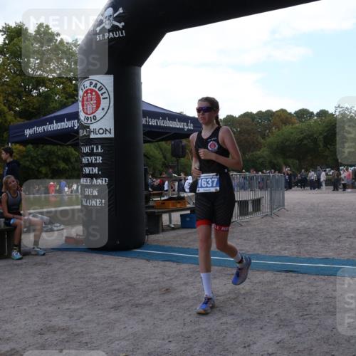 14.09.2025 - Stadtparktriathlon Strokosch-Dieckow http://msf.ph/oto/8899284 14.09.2025 14:11:57 Ziel 1637 meine-sportfotos.de