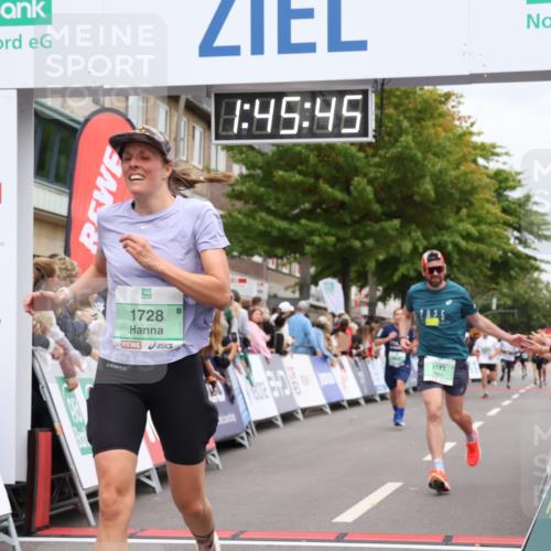 21.09.2025 - PSD Bank Halbmarathon Strokosch-Dieckow http://msf.ph/oto/8917702 21.09.2025 11:45:08 Ziel 1728, 2171, 2605, 3925 meine-sportfotos.de