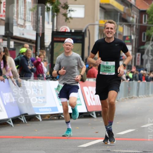 21.09.2025 - PSD Bank Halbmarathon Strokosch-Dieckow http://msf.ph/oto/8943958 21.09.2025 11:21:00 Ziel 1835, 1837, 1846, 1862 meine-sportfotos.de