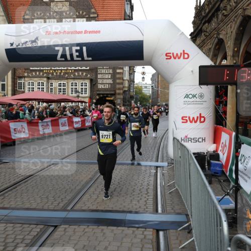 05.10.2025 - 20. swb-Marathon Bremen Yannick Fuchs http://msf.ph/oto/9242643 05.10.2025 11:09:01 Ziel 9184, 9466, 9721, 9774, 9853, 9912, 10031, 10051, 10248, 10714, 10840 meine-sportfotos.de