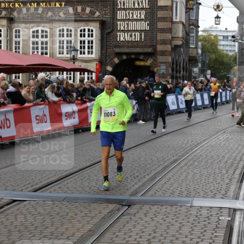 05.10.2025 - 20. swb-Marathon Bremen Yannick Fuchs http://msf.ph/oto/9245086 05.10.2025 11:11:34 Ziel 11083 meine-sportfotos.de
