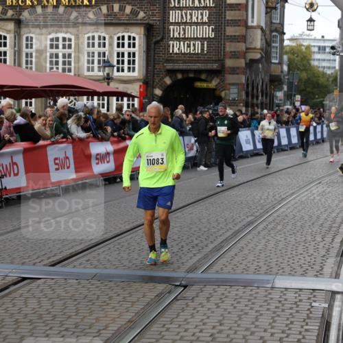 05.10.2025 - 20. swb-Marathon Bremen Yannick Fuchs http://msf.ph/oto/9245109 05.10.2025 11:11:34 Ziel 11083 meine-sportfotos.de