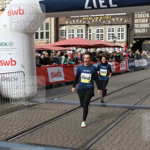 05.10.2025 - 20. swb-Marathon Bremen Yannick Fuchs http://msf.ph/oto/9254185 05.10.2025 11:14:57 Ziel 9303, 10602, 11448, 11557 meine-sportfotos.de