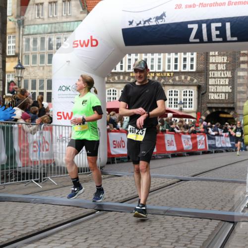 05.10.2025 - 20. swb-Marathon Bremen Yannick Fuchs http://msf.ph/oto/9254371 05.10.2025 10:45:56 Ziel 28, 9285, 9960, 10350, 10792, 10823 meine-sportfotos.de