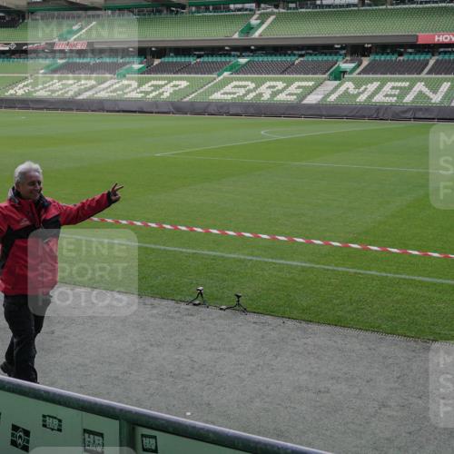 05.10.2025 - 20. swb-Marathon Bremen Michael Burmester http://msf.ph/oto/9261750 05.10.2025 11:02:07 Laufen im Stadion  meine-sportfotos.de