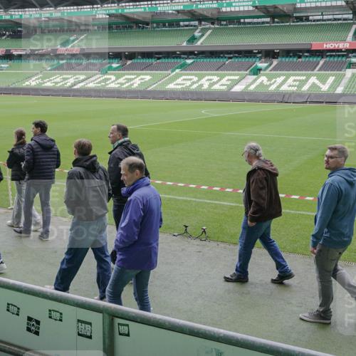 05.10.2025 - 20. swb-Marathon Bremen Michael Burmester http://msf.ph/oto/9262424 05.10.2025 11:29:18 Laufen im Stadion  meine-sportfotos.de