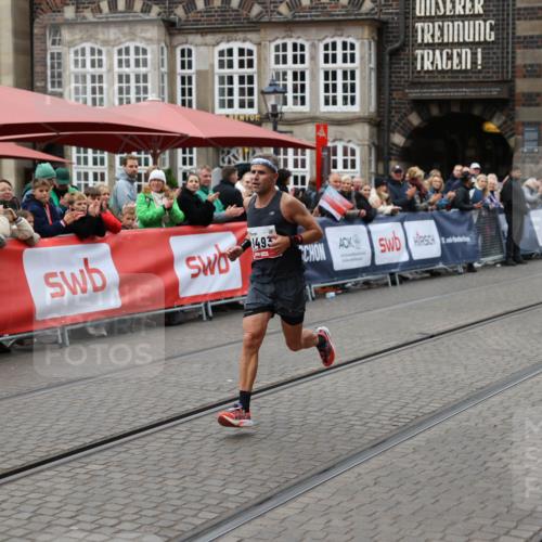 05.10.2025 - 20. swb-Marathon Bremen Yannick Fuchs http://msf.ph/oto/9274096 05.10.2025 12:26:55 Ziel 1493 meine-sportfotos.de