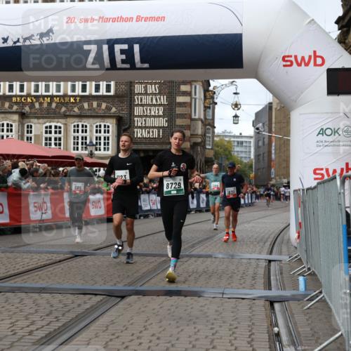 05.10.2025 - 20. swb-Marathon Bremen Yannick Fuchs http://msf.ph/oto/9286894 05.10.2025 13:05:10 Ziel 548, 685, 1123, 1196, 1631, 8729 meine-sportfotos.de