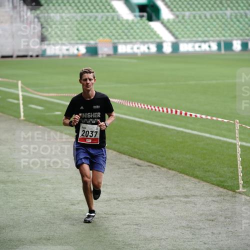 05.10.2025 - 20. swb-Marathon Bremen Michael Burmester http://msf.ph/oto/9323642 05.10.2025 12:03:47 Laufen im Stadion 2037, 2049, 1739 meine-sportfotos.de