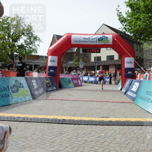 10.05.2026 - 8. Wedeler Halbmarathon Yannick Fuchs http://msf.ph/oto/9699722 10.05.2026 11:17:53 Ziel 774, 2246 meine-sportfotos.de