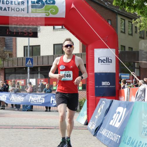 10.05.2026 - 8. Wedeler Halbmarathon Yannick Fuchs http://msf.ph/oto/9699732 10.05.2026 11:17:55 Ziel 774, 2246 meine-sportfotos.de