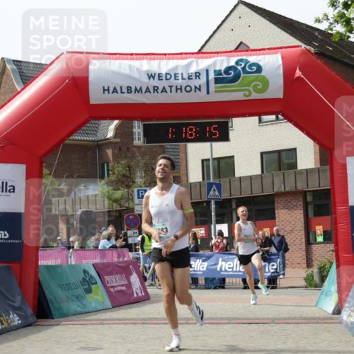 10.05.2026 - 8. Wedeler Halbmarathon Yannick Fuchs http://msf.ph/oto/9699796 10.05.2026 11:18:15 Ziel 802, 2083 meine-sportfotos.de