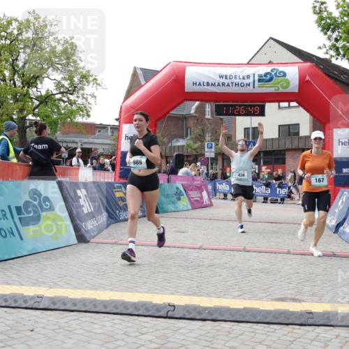 10.05.2026 - 8. Wedeler Halbmarathon Yannick Fuchs http://msf.ph/oto/9712812 10.05.2026 11:26:48 Ziel 167, 438, 989, 2119 meine-sportfotos.de