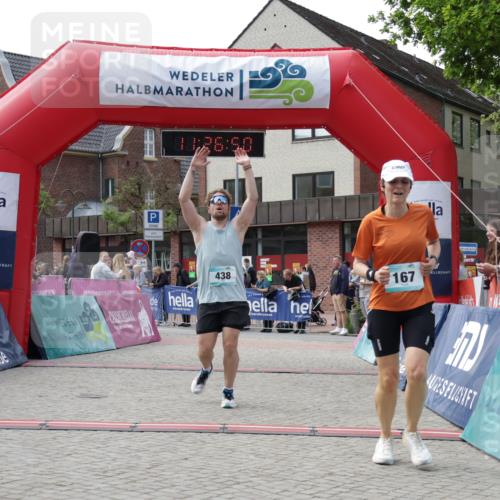 10.05.2026 - 8. Wedeler Halbmarathon Yannick Fuchs http://msf.ph/oto/9712814 10.05.2026 11:26:48 Ziel 167, 438, 989, 2119 meine-sportfotos.de