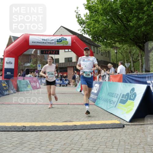 10.05.2026 - 8. Wedeler Halbmarathon Yannick Fuchs http://msf.ph/oto/9712983 10.05.2026 11:27:19 Ziel 230, 735, 2139 meine-sportfotos.de