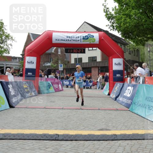10.05.2026 - 8. Wedeler Halbmarathon Yannick Fuchs http://msf.ph/oto/9714456 10.05.2026 11:30:25 Ziel 345, 752 meine-sportfotos.de