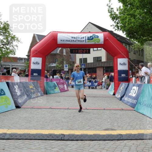 10.05.2026 - 8. Wedeler Halbmarathon Yannick Fuchs http://msf.ph/oto/9714462 10.05.2026 11:30:26 Ziel 345, 752 meine-sportfotos.de