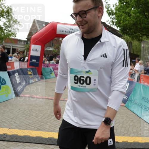 10.05.2026 - 8. Wedeler Halbmarathon Yannick Fuchs http://msf.ph/oto/9715937 10.05.2026 11:33:35 Ziel 897, 1055 meine-sportfotos.de