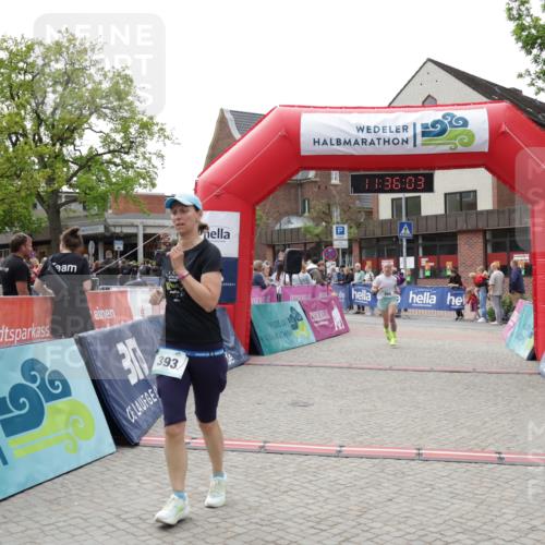 10.05.2026 - 8. Wedeler Halbmarathon Yannick Fuchs http://msf.ph/oto/9716322 10.05.2026 11:36:01 Ziel 393, 898 meine-sportfotos.de