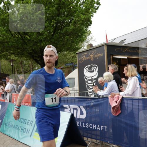 10.05.2026 - 8. Wedeler Halbmarathon Yannick Fuchs http://msf.ph/oto/9716450 10.05.2026 11:36:54 Ziel 11, 632, 934, 950 meine-sportfotos.de