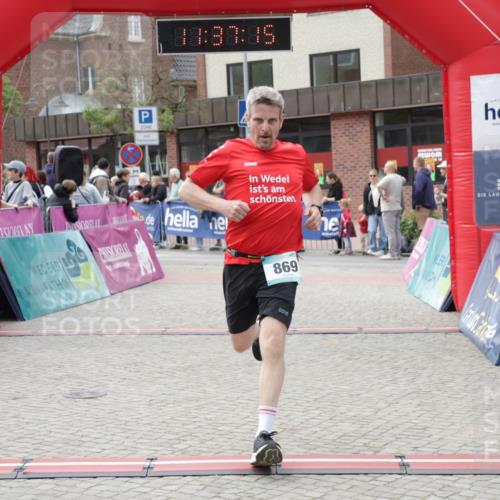 10.05.2026 - 8. Wedeler Halbmarathon Yannick Fuchs http://msf.ph/oto/9724404 10.05.2026 11:37:13 Ziel 31, 61, 869, 2193 meine-sportfotos.de