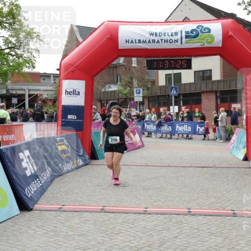 10.05.2026 - 8. Wedeler Halbmarathon Yannick Fuchs http://msf.ph/oto/9724576 10.05.2026 11:37:24 Ziel 180, 278 meine-sportfotos.de