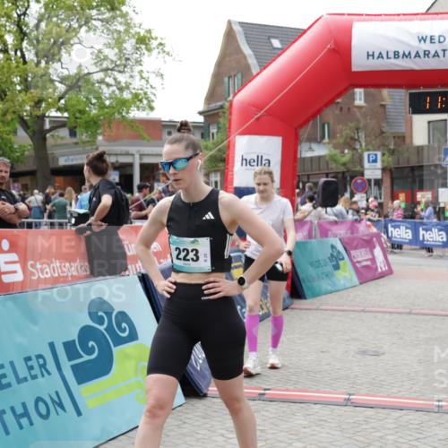 10.05.2026 - 8. Wedeler Halbmarathon Yannick Fuchs http://msf.ph/oto/9728065 10.05.2026 11:41:55 Ziel 108, 223 meine-sportfotos.de