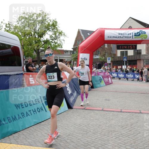 10.05.2026 - 8. Wedeler Halbmarathon Yannick Fuchs http://msf.ph/oto/9728082 10.05.2026 11:41:55 Ziel 108, 223 meine-sportfotos.de