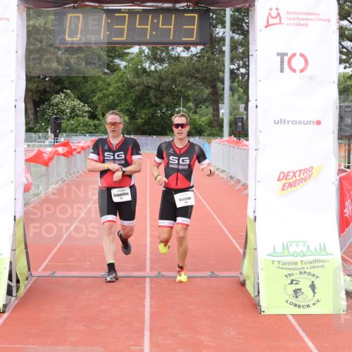 14.06.2026 - 7 Türme Triathlon Andreas Tolksdorf http://msf.ph/oto/9799191 14.06.2026 12:04:42 Ziel 426, 427 meine-sportfotos.de