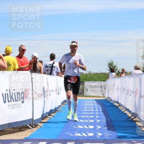 21.06.2026 - Viking Triathlon Markus Tischler http://msf.ph/oto/9845003 21.06.2026 14:19:35 Ziel 74 meine-sportfotos.de