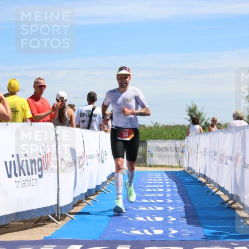 21.06.2026 - Viking Triathlon Markus Tischler http://msf.ph/oto/9845004 21.06.2026 14:19:36 Ziel 74 meine-sportfotos.de