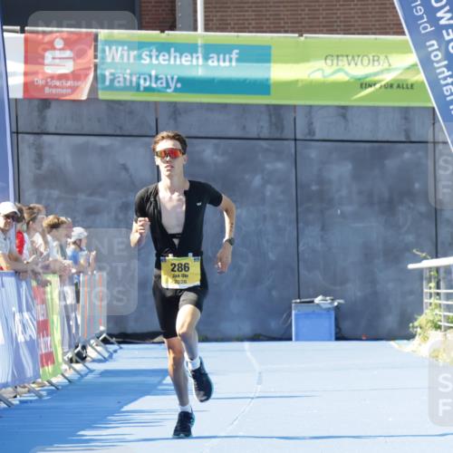 09.08.2026 - GEWOBA Citytriathlon Bremen Yannick Fuchs http://msf.ph/oto/9932957 09.08.2026 11:19:02 Ziel 286 meine-sportfotos.de
