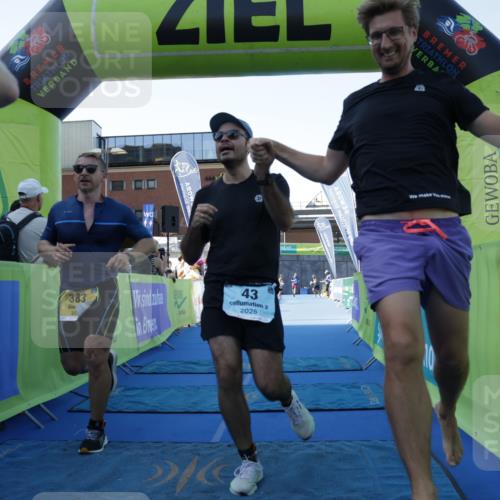 09.08.2026 - GEWOBA Citytriathlon Bremen Yannick Fuchs http://msf.ph/oto/9933463 09.08.2026 11:24:49 Ziel 43, 383, 398 meine-sportfotos.de