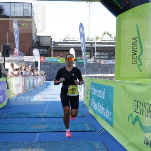 09.08.2026 - GEWOBA Citytriathlon Bremen Yannick Fuchs http://msf.ph/oto/9934058 09.08.2026 11:32:42 Ziel 495 meine-sportfotos.de
