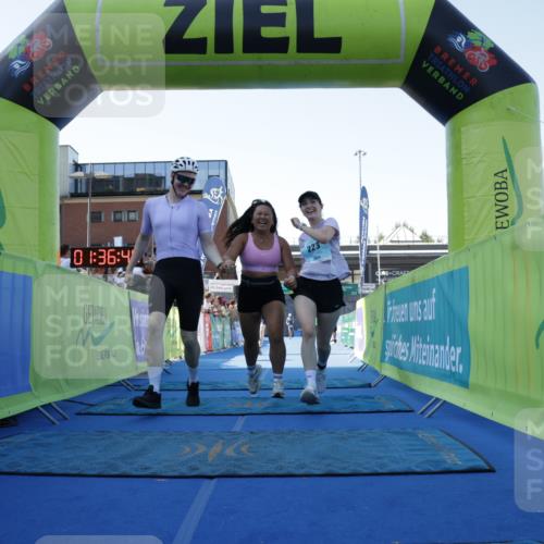 09.08.2026 - GEWOBA Citytriathlon Bremen Yannick Fuchs http://msf.ph/oto/9934738 09.08.2026 11:36:48 Ziel 223, 313 meine-sportfotos.de