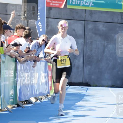 09.08.2026 - GEWOBA Citytriathlon Bremen Yannick Fuchs http://msf.ph/oto/9935393 09.08.2026 11:39:16 Ziel 443 meine-sportfotos.de