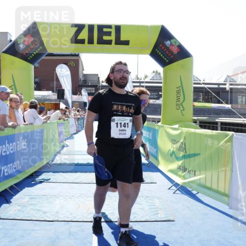 09.08.2026 - GEWOBA Citytriathlon Bremen Yannick Fuchs http://msf.ph/oto/9935713 09.08.2026 14:54:16 Ziel 1141 meine-sportfotos.de