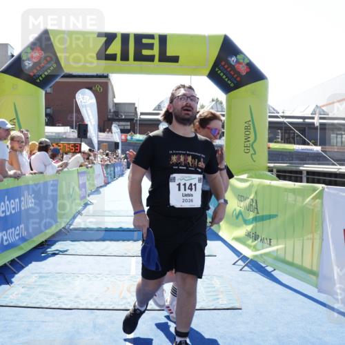 09.08.2026 - GEWOBA Citytriathlon Bremen Yannick Fuchs http://msf.ph/oto/9935715 09.08.2026 14:54:17 Ziel 1141 meine-sportfotos.de
