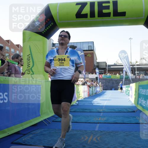 09.08.2026 - GEWOBA Citytriathlon Bremen Yannick Fuchs http://msf.ph/oto/9935808 09.08.2026 11:41:12 Ziel 45, 394 meine-sportfotos.de