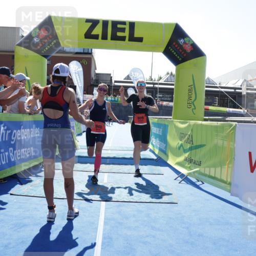 09.08.2026 - GEWOBA Citytriathlon Bremen Yannick Fuchs http://msf.ph/oto/9936074 09.08.2026 15:01:12 Ziel 120, 909, 948 meine-sportfotos.de
