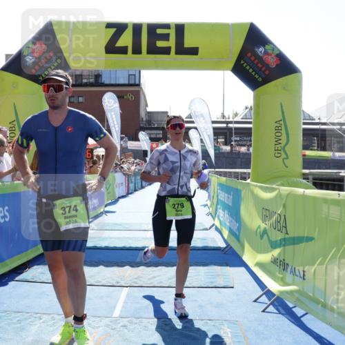 09.08.2026 - GEWOBA Citytriathlon Bremen Yannick Fuchs http://msf.ph/oto/9936352 09.08.2026 15:04:59 Ziel 35, 279, 374 meine-sportfotos.de
