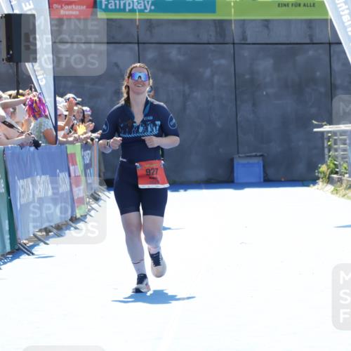09.08.2026 - GEWOBA Citytriathlon Bremen Yannick Fuchs http://msf.ph/oto/9936421 09.08.2026 15:06:02 Ziel 927 meine-sportfotos.de