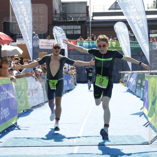 09.08.2026 - GEWOBA Citytriathlon Bremen Yannick Fuchs http://msf.ph/oto/9936525 09.08.2026 15:06:52 Ziel 13, 50, 100 meine-sportfotos.de