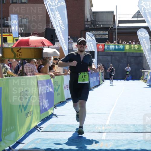 09.08.2026 - GEWOBA Citytriathlon Bremen Yannick Fuchs http://msf.ph/oto/9936542 09.08.2026 15:06:58 Ziel 13, 50, 177 meine-sportfotos.de