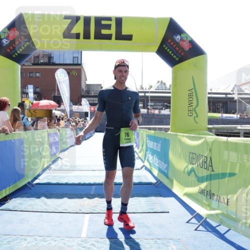 09.08.2026 - GEWOBA Citytriathlon Bremen Yannick Fuchs http://msf.ph/oto/9936618 09.08.2026 15:07:37 Ziel 29, 76, 168, 360 meine-sportfotos.de